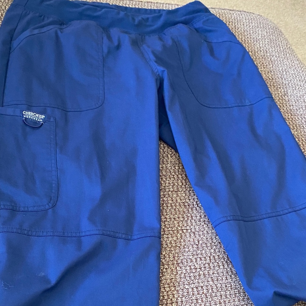Cherokee Women's Blue Scrub Pants